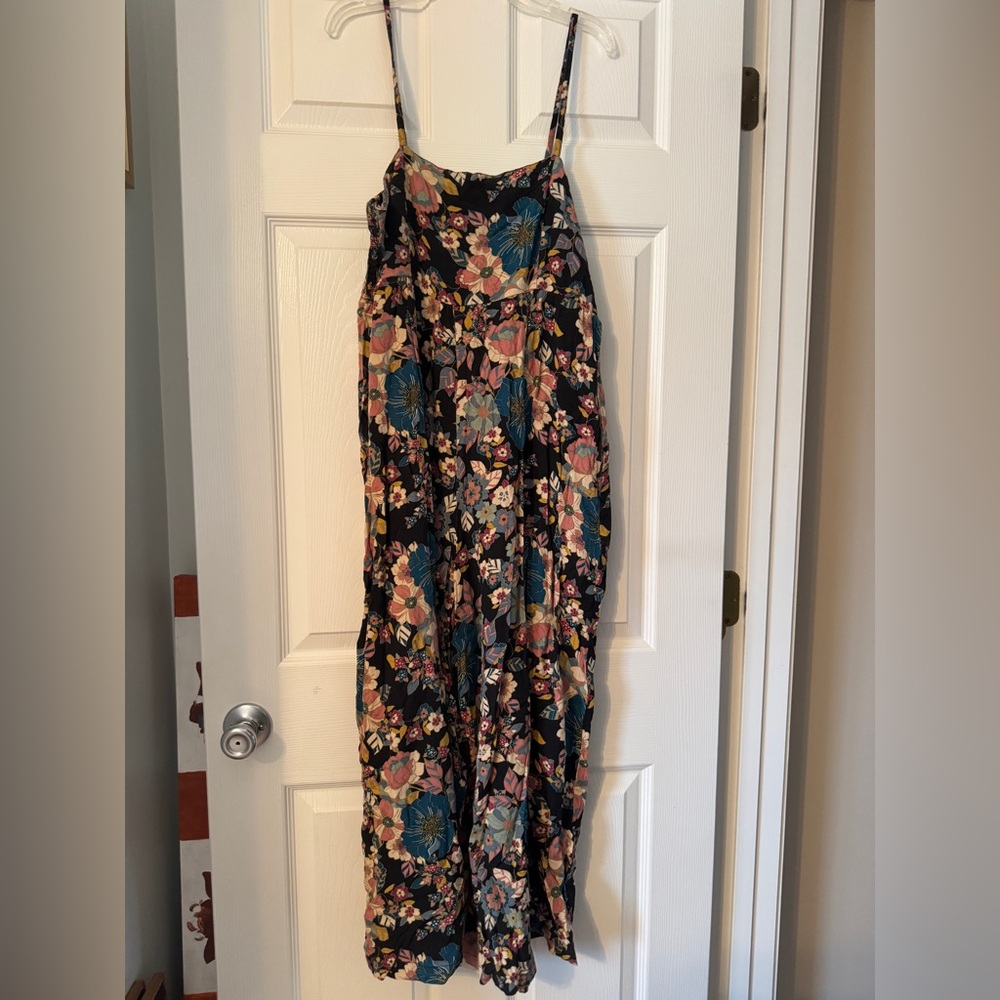 Natural Life Multicolor Floral Jumpsuit